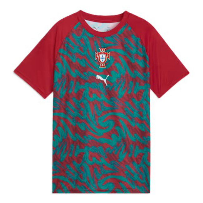 2026-2027 Portugal Warm Up Jersey (Red) - Kids (Ronaldo 7)-SoccerKits Hub | Buy Soccer Jerseys Online